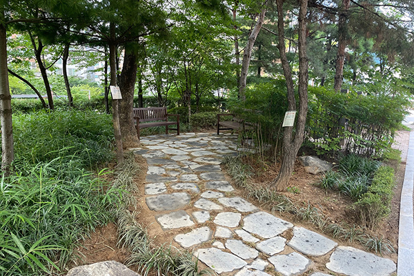 지난해 상도동 ‘나비소공원’ 정비 완료 모습